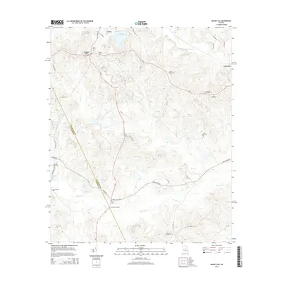 2014 Map of Massey Hill, 2014 Print