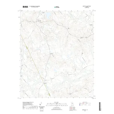 2020 Map of Massey Hill, 2020 Print