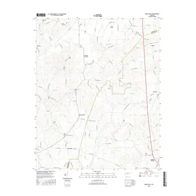 2016 Map of Masseyville, 2016 Print