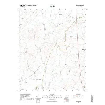 2019 Map of Masseyville, 2019 Print