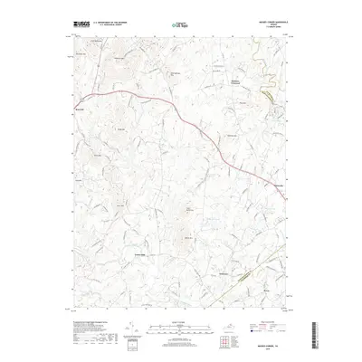 2019 Map of Massies Corner, 2019 Print