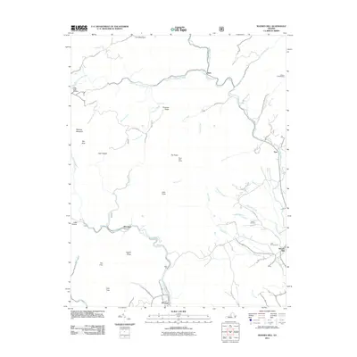2011 Map of Massies Mill, 2011 Print