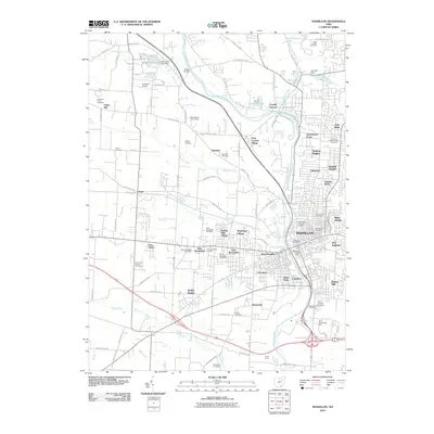 2010 Map of Massillon, 2010 Print