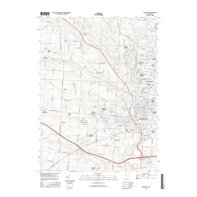 2016 Map of Massillon, 2016 Print