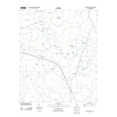 2011 Map of Masterson Mill, 2011 Print