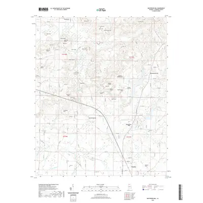 2020 Map of Masterson Mill, 2020 Print