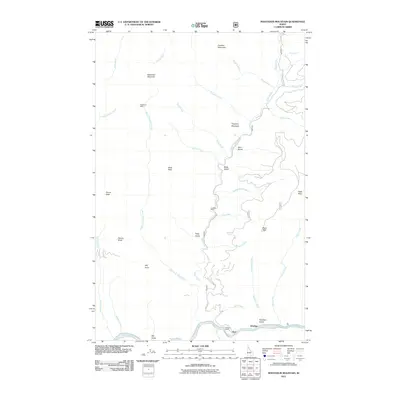 2011 Map of Mastodon Mountain, 2011 Print