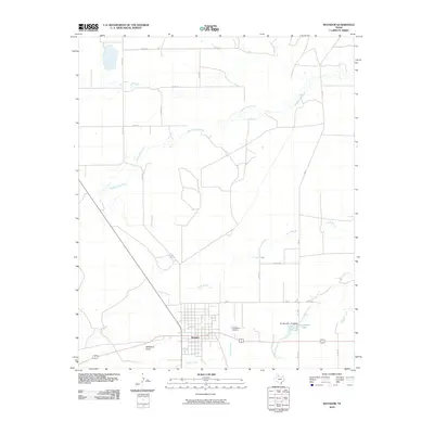 2010 Map of Matador, 2010 Print