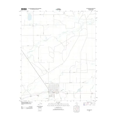 2012 Map of Matador, 2012 Print
