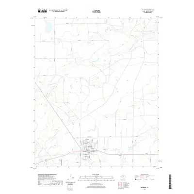 2019 Map of Matador, 2019 Print