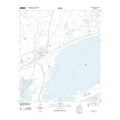 2010 Map of Matagorda, 2010 Print