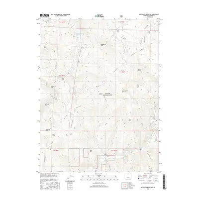 2016 Map of Matchless Mountain, 2016 Print