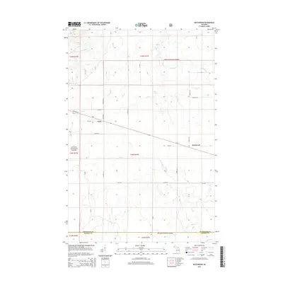 2014 Map of Matchwood, 2014 Print