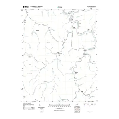 2011 Map of Matewan, 2011 Print