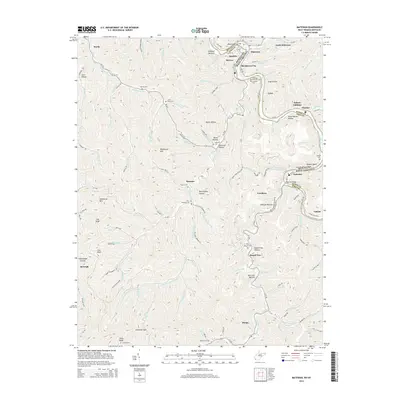 2014 Map of Matewan, 2014 Print