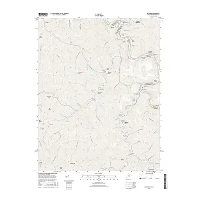 2016 Map of Matewan, 2016 Print