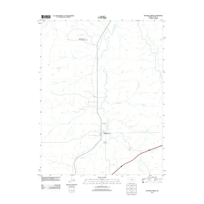 2012 Map of Matfield Green, 2012 Print
