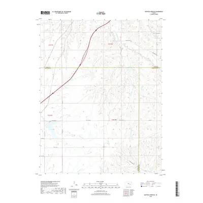 2018 Map of Matfield Green SE, 2018 Print