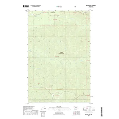 2020 Map of Matheny Ridge, 2020 Print