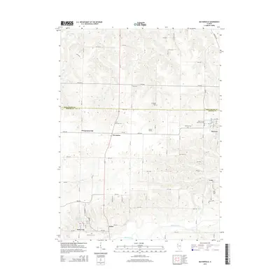 2015 Map of Matherville, 2015 Print