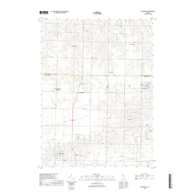 2018 Map of Matherville, 2018 Print