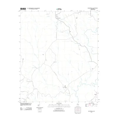 2012 Map of Matherville, 2012 Print