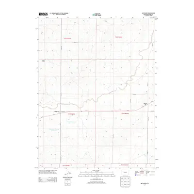 2013 Map of Matheson, 2013 Print
