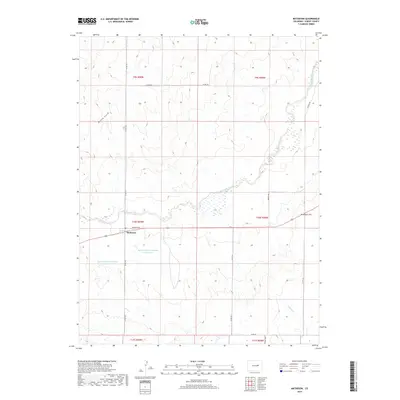 2019 Map of Matheson, 2019 Print