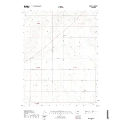 2019 Map of Matheson NE, 2019 Print