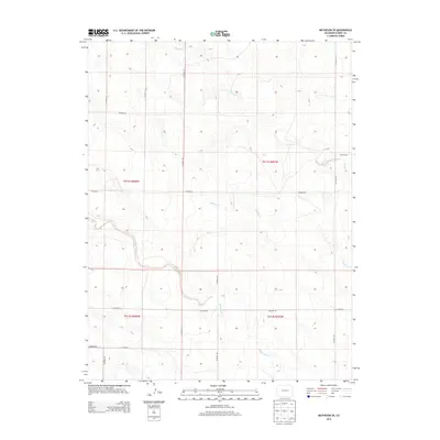 2013 Map of Matheson SE, 2013 Print
