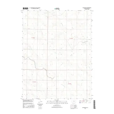 2016 Map of Matheson SE, 2016 Print