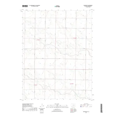 2019 Map of Matheson SW, 2019 Print