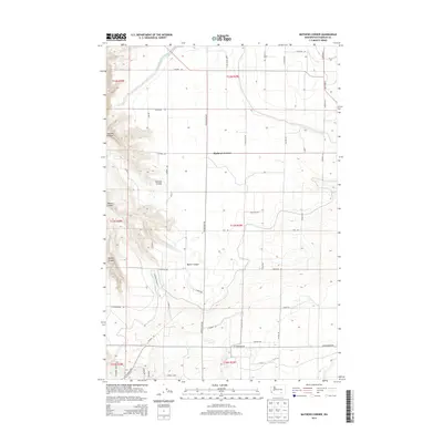 2014 Map of Mathews Corner, 2014 Print