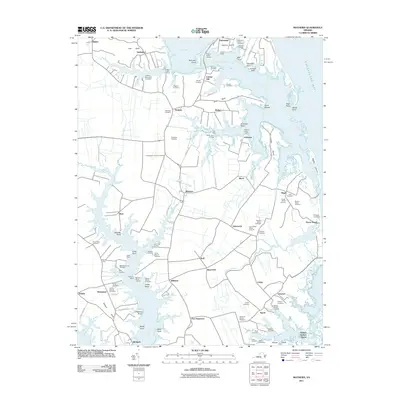 2011 Map of Mathews, 2011 Print