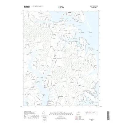 2019 Map of Mathews, 2019 Print