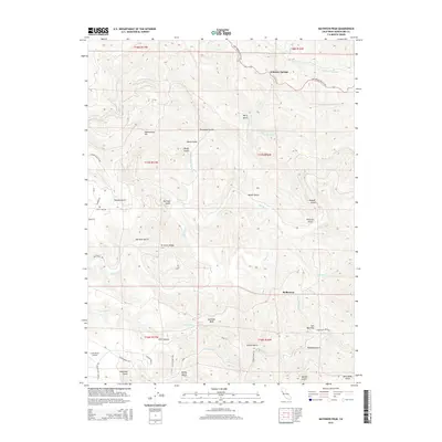 2015 Map of Mathison Peak, 2015 Print