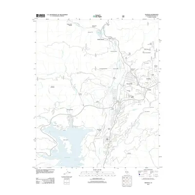 2012 Map of Matilija, 2012 Print