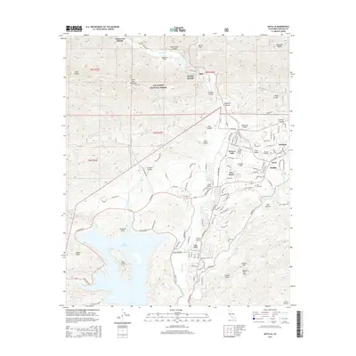 2015 Map of Matilija, 2015 Print