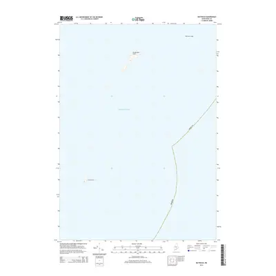 2014 Map of Matinicus, 2014 Print