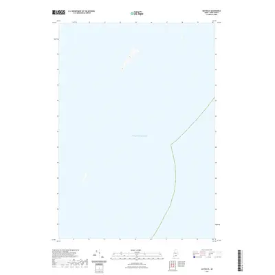 2021 Map of Matinicus, 2021 Print