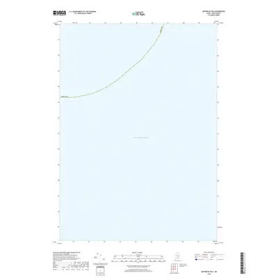 2018 Map of Matinicus OE E, 2018 Print