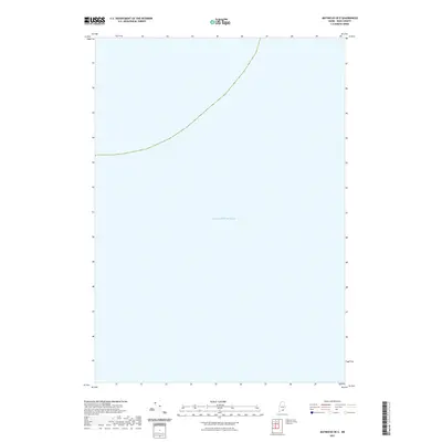 2021 Map of Matinicus OE E, 2021 Print
