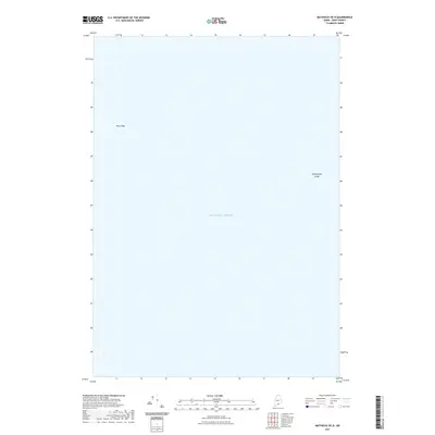 2021 Map of Matinicus OE N, 2021 Print