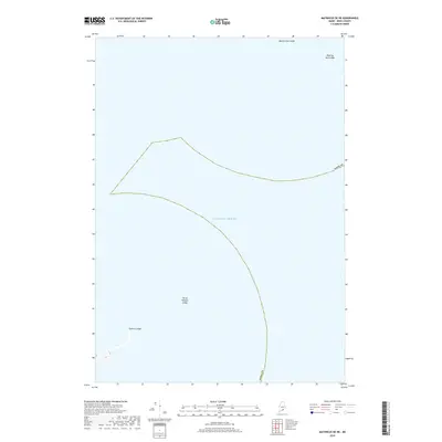 2018 Map of Matinicus OE NE, 2018 Print