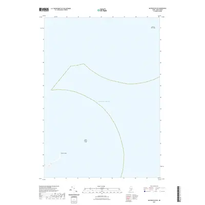 2021 Map of Matinicus OE NE, 2021 Print