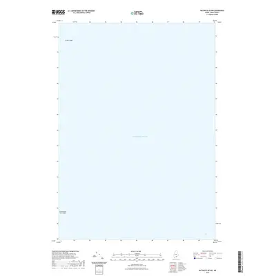 2021 Map of Matinicus OE NW, 2021 Print