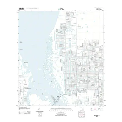 2012 Map of Matlacha, 2012 Print