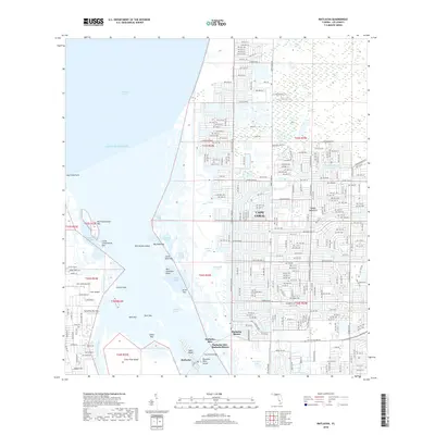 2018 Map of Matlacha, 2018 Print