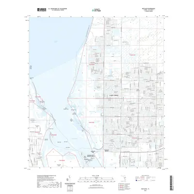 2021 Map of Matlacha, 2021 Print