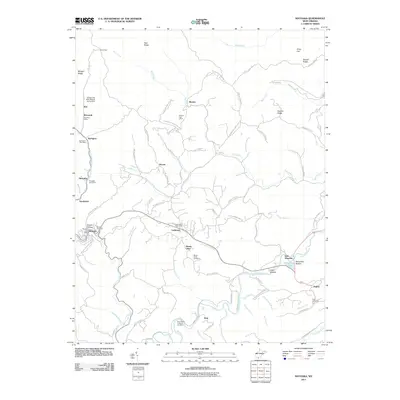 2011 Map of Matoaka, 2011 Print